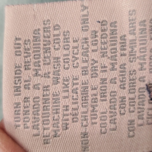 Wolita streatch jeans bleach disstresse. Size 12. Y2K Vintage Medium rise. - Picture 10 of 11